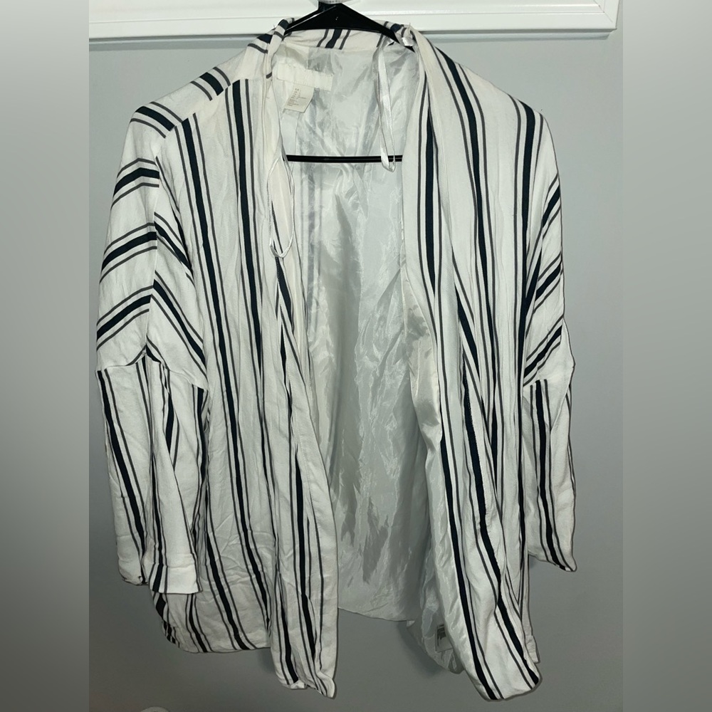 H&M striped blazer good for the fall